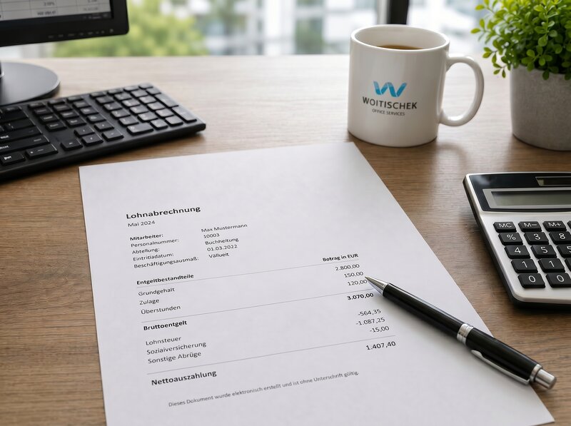 Personalverrechnung bei Woitischek Office Services
